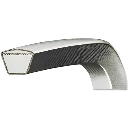 Megadyne A21 Classical V-Belt, 23 in Outside Length, 1/2 in Top Width, 0.31 in Thickness A21